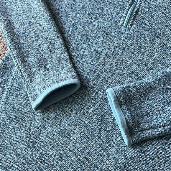 Patagonia Better Sweater Half Zip Pullover Teal Blue - Picture 6 of 9